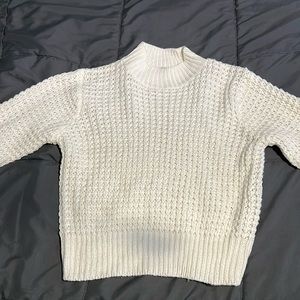 White sweater size small